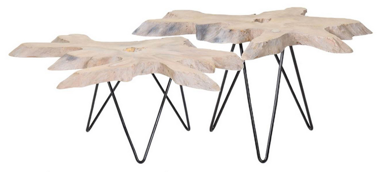 Driftwood Nesting Coffee Table